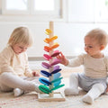 Klangbaum holz Murmelbaum für Kinder